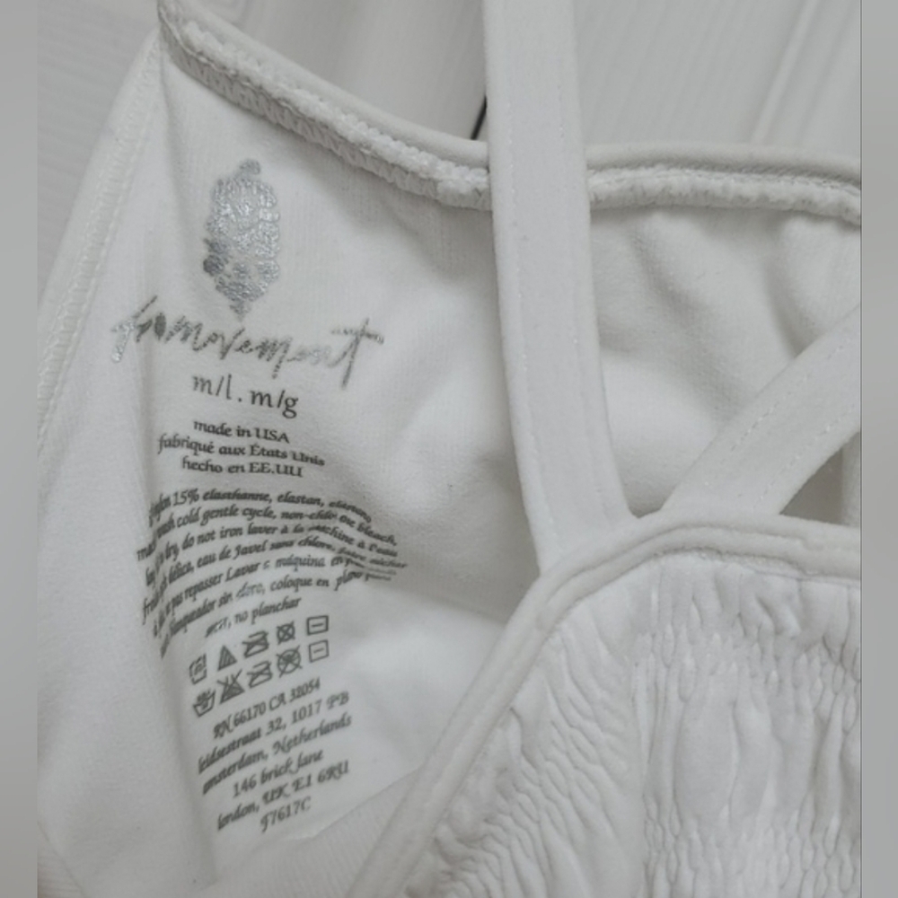 FP Movement Femme Ruched Tank/NWOT - Picture 8 of 9